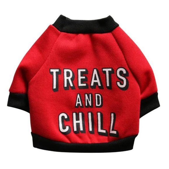 ⭐3/$13 -Treats and Chill - Shirt - Large - Picture 1 of 2
